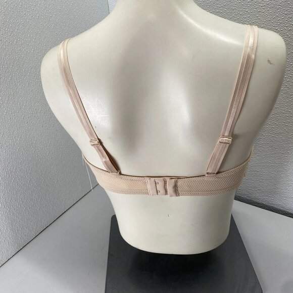 NEW CHANTELLE Women’s Day to Night Lace Unlined Demi Bra Nude Size 34 DDD - Picture 8 of 13